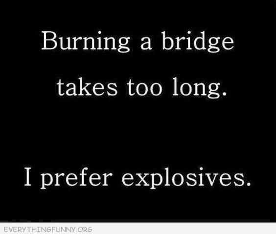 Quote Burningbridges