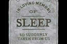 Sleep Tombstone
