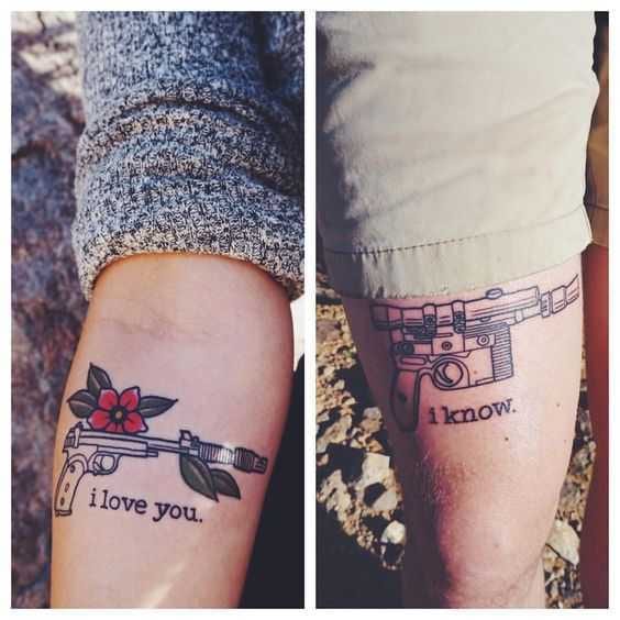 Best Star Wars Tattoos Hans And Leah Quote