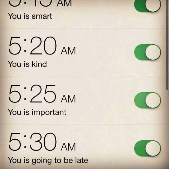 Alarmclock Late