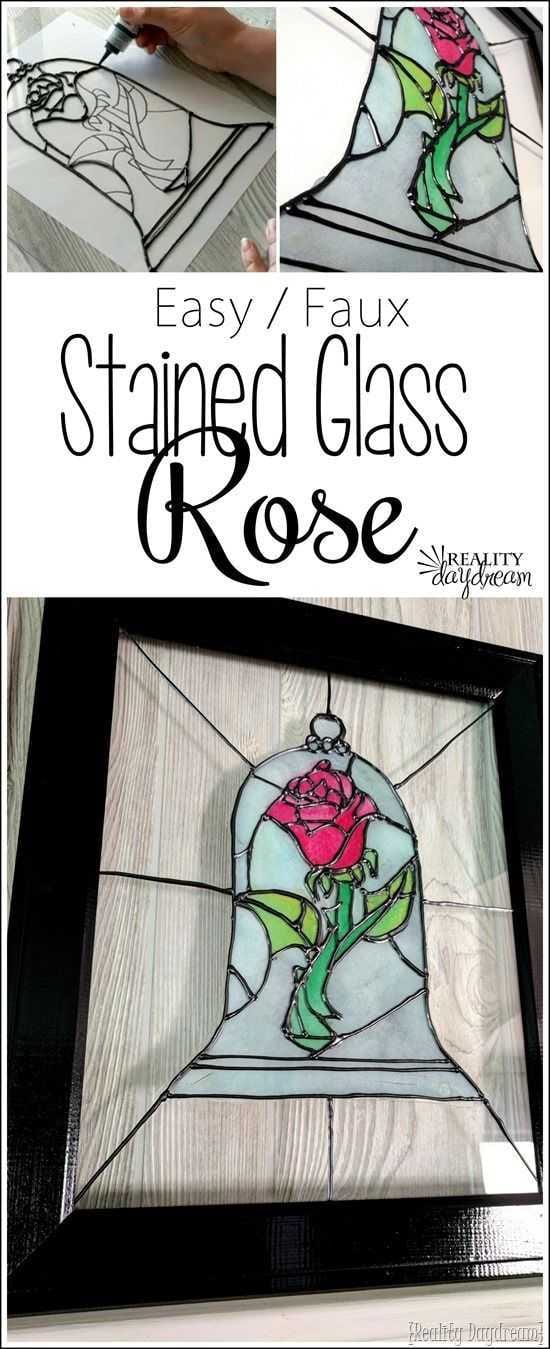 Diy Disneyroseglass