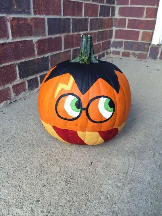 Diy Harrypotterpumpkin