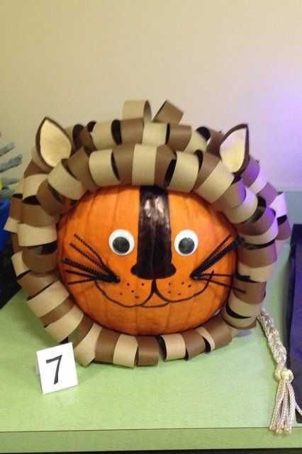 Diy Lionpumpkin