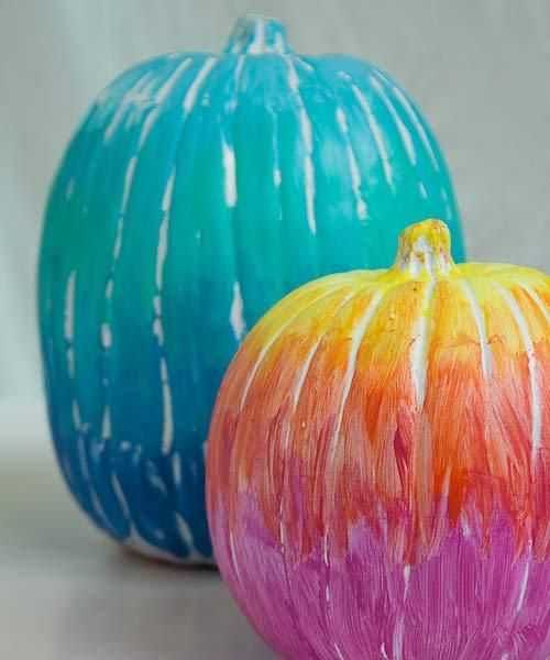 Diy Paintedbluepumpkins