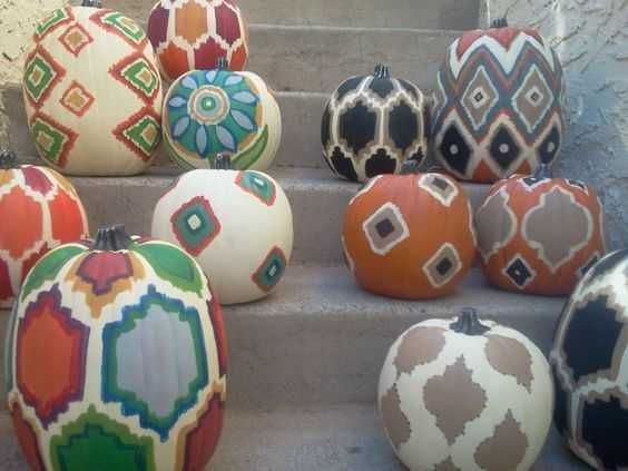 Diy Patternedpumpkins