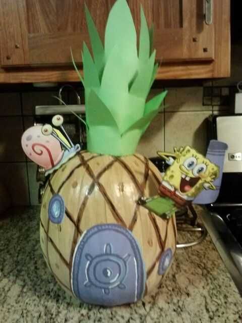 Diy Pumpkinspongebob