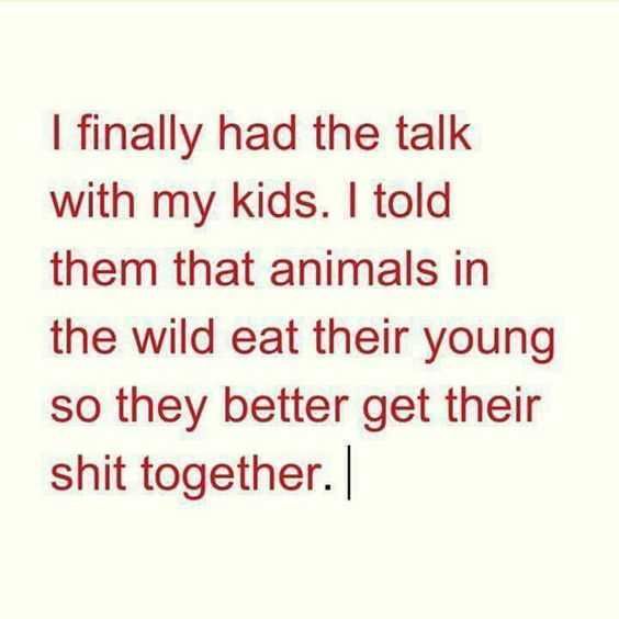 Funnyquote Parenteatyoung