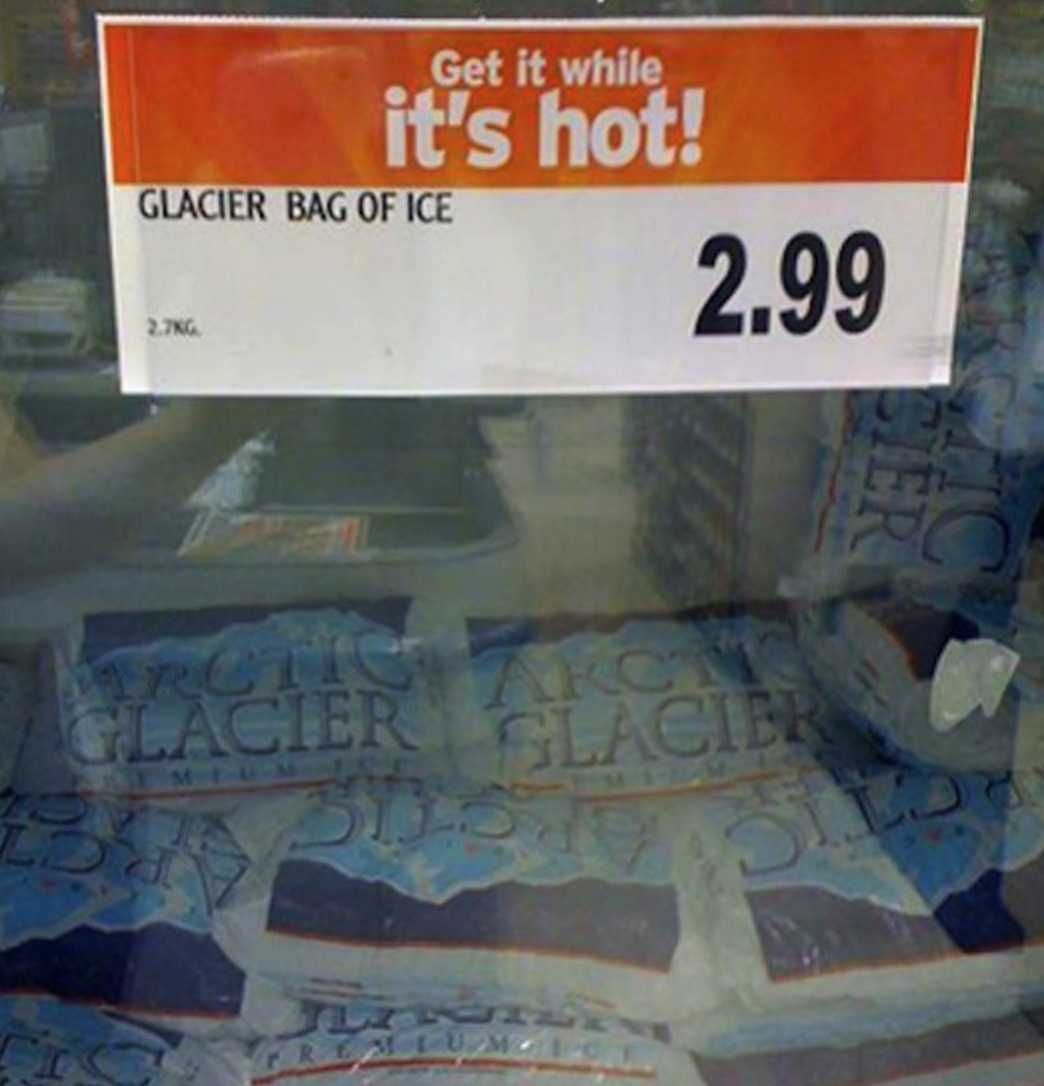 Funnysign Icebag