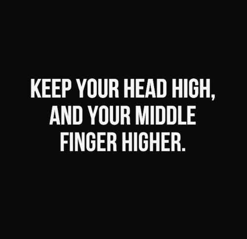 Funy Middlefinger