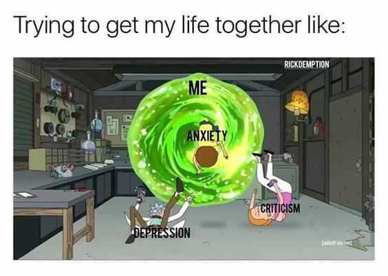 Meme Rickdepression
