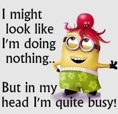 Minion Headbusy