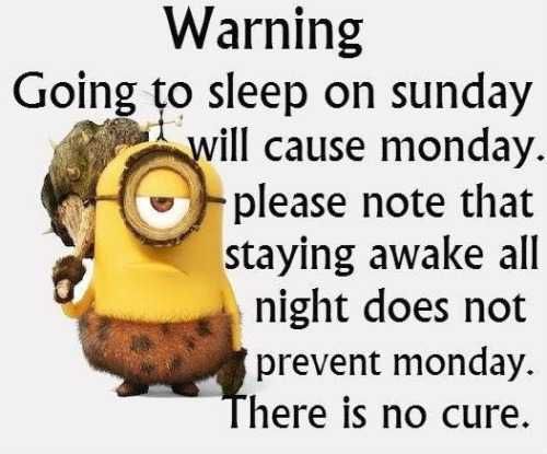 Funny Minion Pictures 4 Sleep