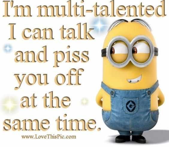 Minion Multitalented
