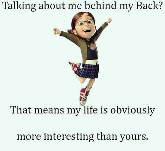 Minion Talkingbehindmyback
