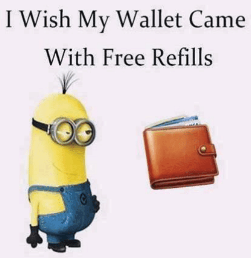 Funny Minion Pics Wallet Refills