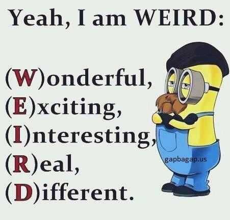 Minion Weird