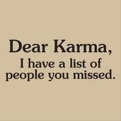 Quote Karmalist