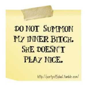 Funnyquote Innerbitch