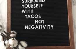 Letterboard Surroundtacos
