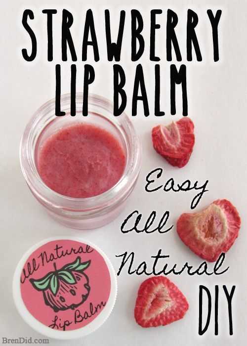 Lipgloss Allnaturalstrawberry