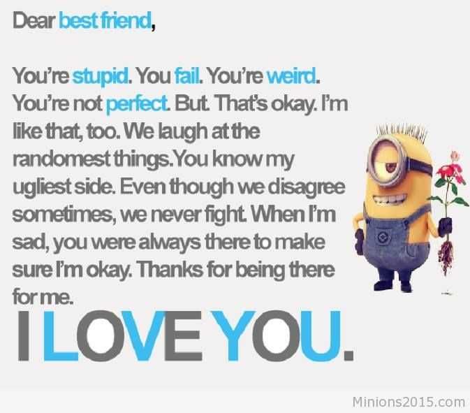 Minion Dearbestfriend