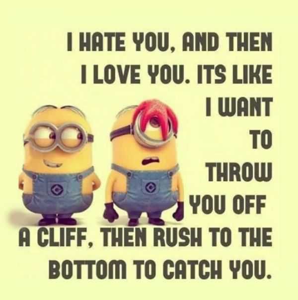 Minion Hateloveyou