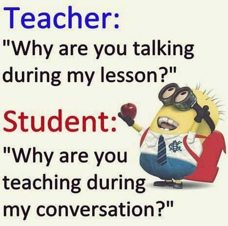 Minion Whyareyouteaching