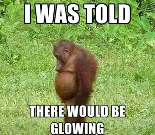 Pregfunny Glowing