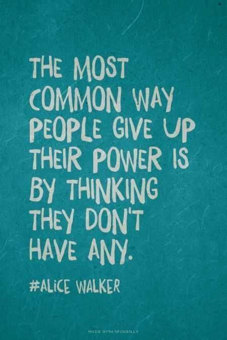 Quote Giveuppower