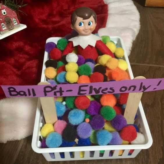 Elf On A Shelf Elf Ball Pit