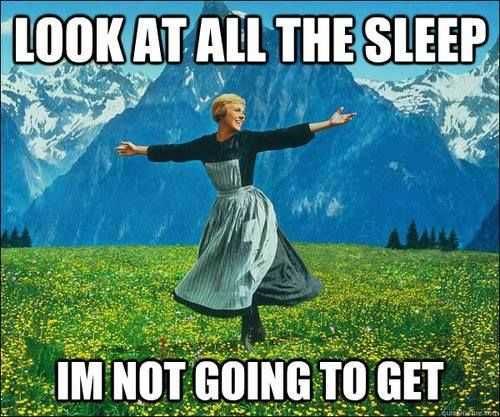 Finals Look Sleep