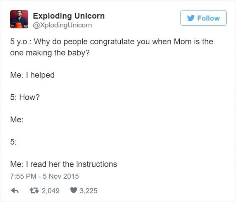 Funny Made The Baby