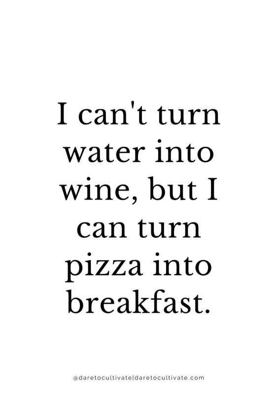 Funny Pizza Breakfast