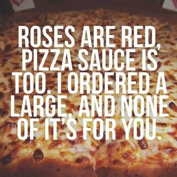 Funny Pizza Roses