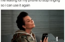 Meme Me Wating Phone 1