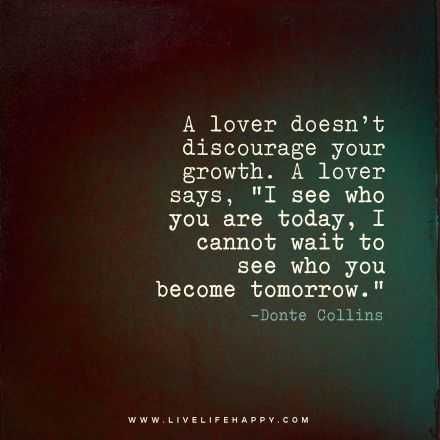 Quote About What A Lover Should Be