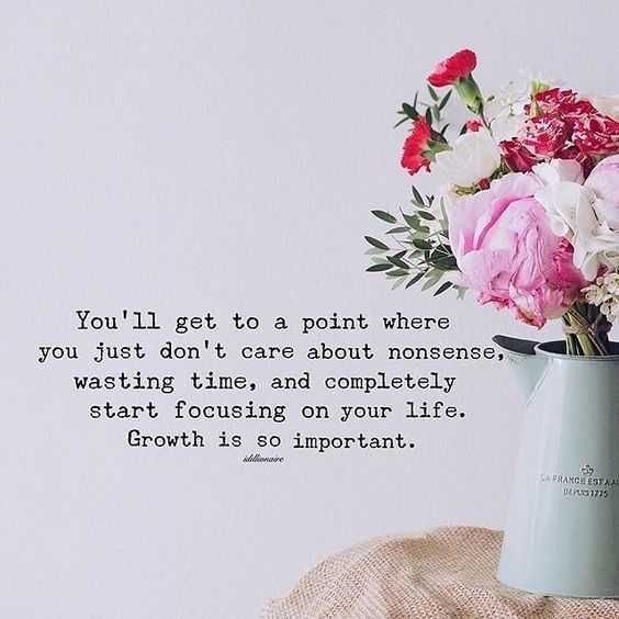 Quote About Reaching A Point Where You Don'T Care About Nonsense.