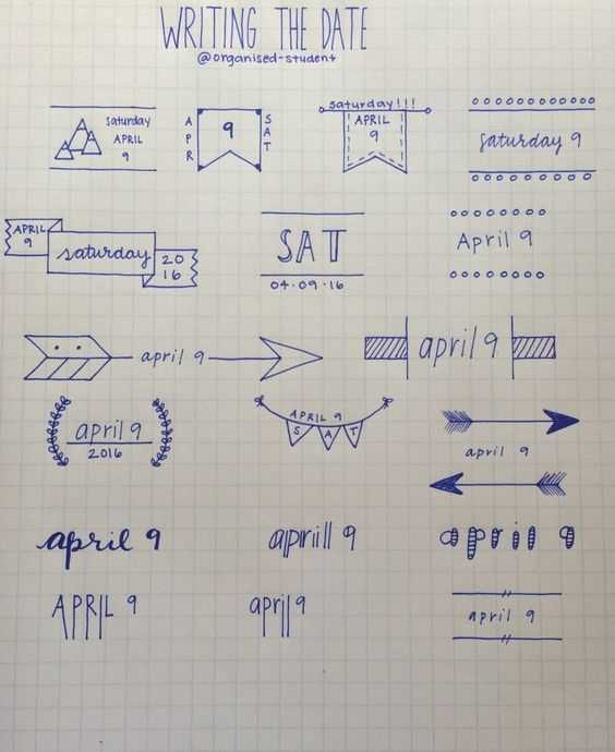 Bullet Journal Ideas  Date Ideas