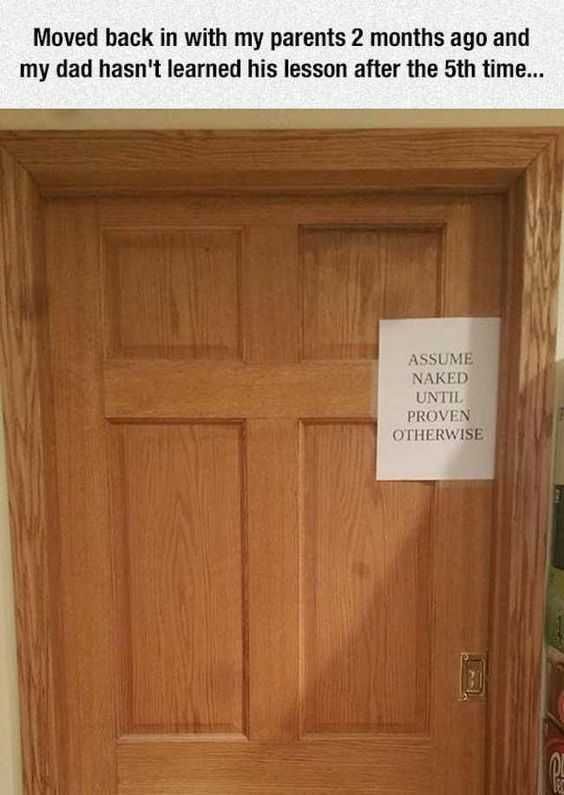 Funny Assume Naked