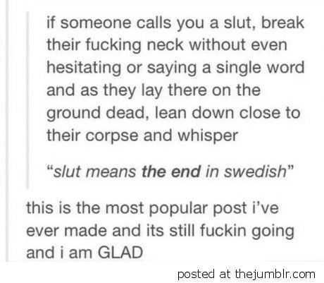 Funny Slut