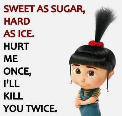 Minion Pictures Sweet As Sugar And Hard As Ice