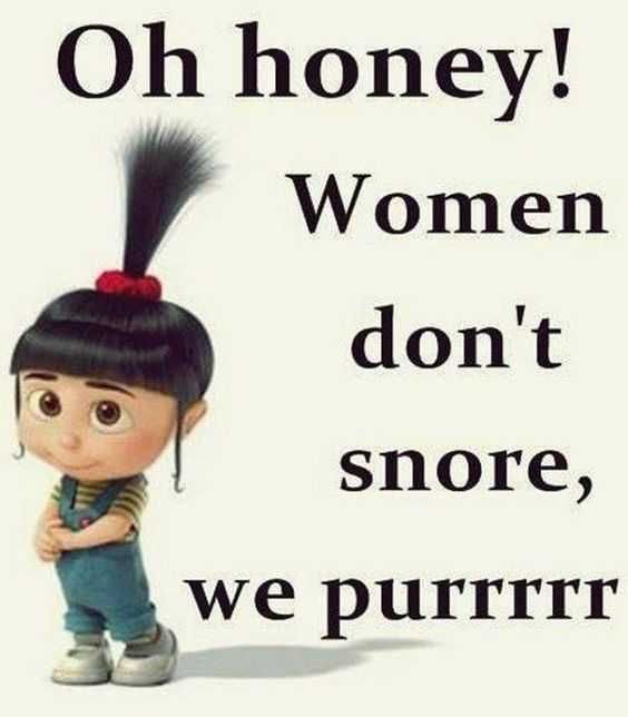 Funny Minions Pictures Women Purr