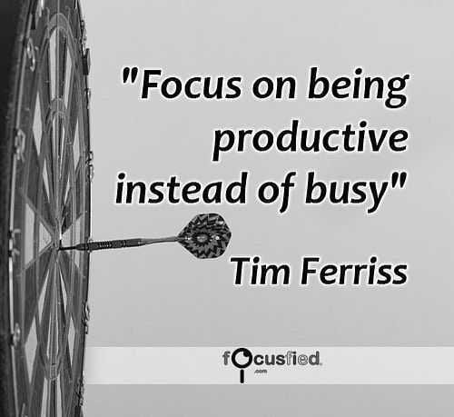 Amazing Quotes About Life  Busy Is Not Productive