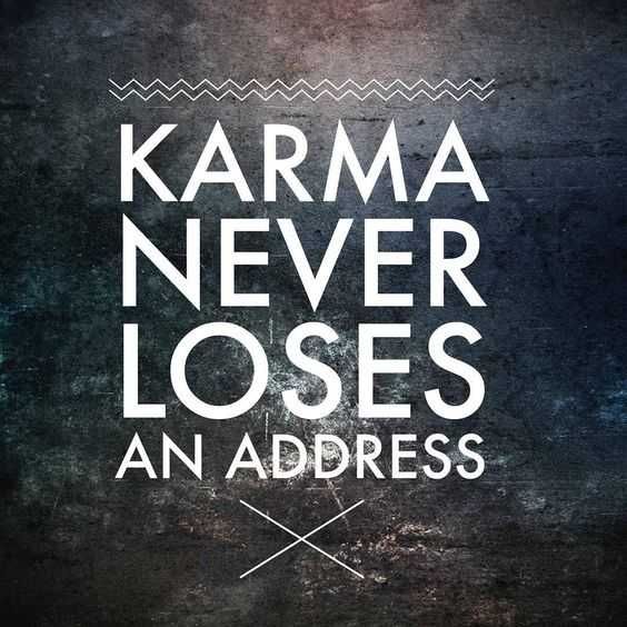 Funny Quote About Karma