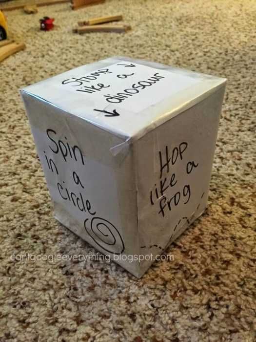 Snow Day Activities For Kids Activity Cube