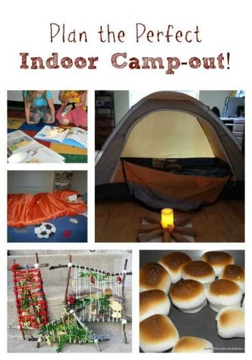 Fun Things To Do On A Snow Day With Friends Indoor Camp Out