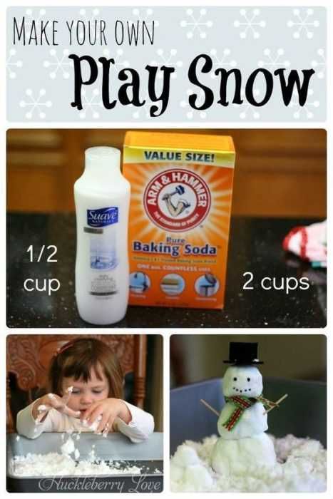 Snow Day Crafts Play Snow