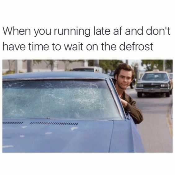 Funny Defrost Wait