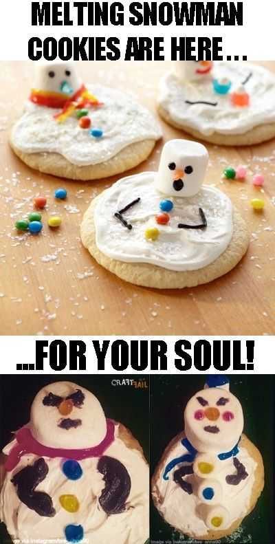 Funny Nailed It Meme Melting Snowman Vs Mush Man