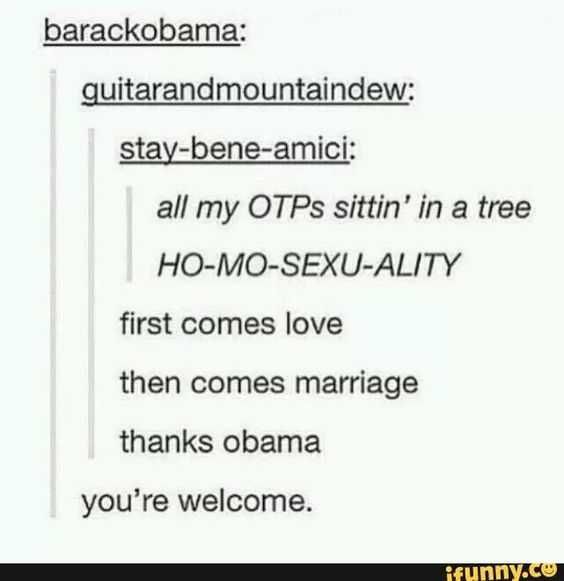 Funny Dank Memes Otps Sittin' In A Tree